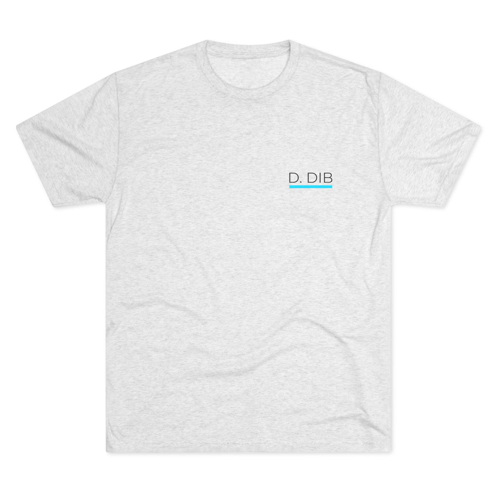 D.DIB Signature “MOVE DIFFERENTLY” Tee – Voltage Blue