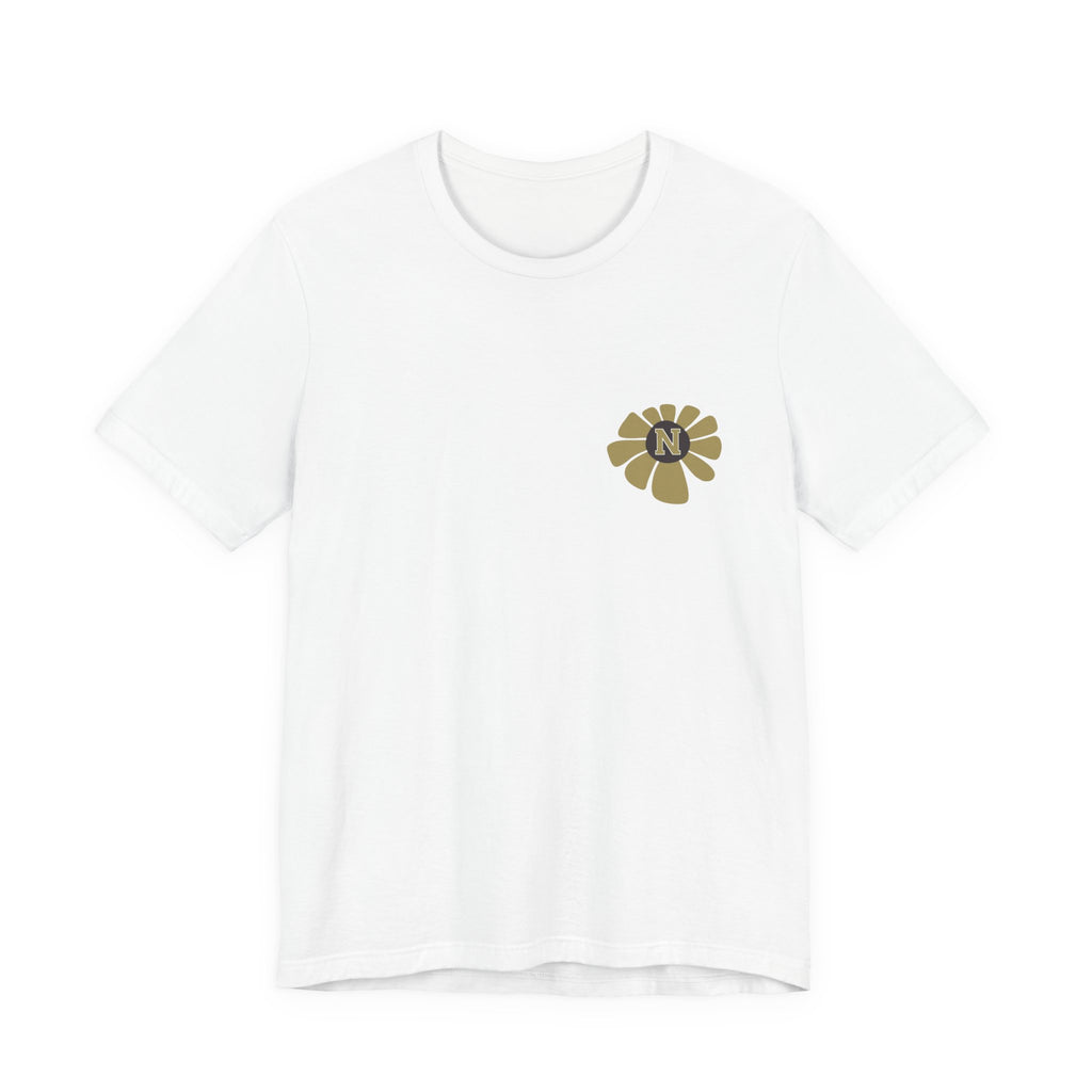 Golden Grid Collective Tee | Noblesville Marching Millers Geometric Floral Shirt