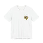 Golden Grid Collective Tee | Noblesville Marching Millers Geometric Floral Shirt