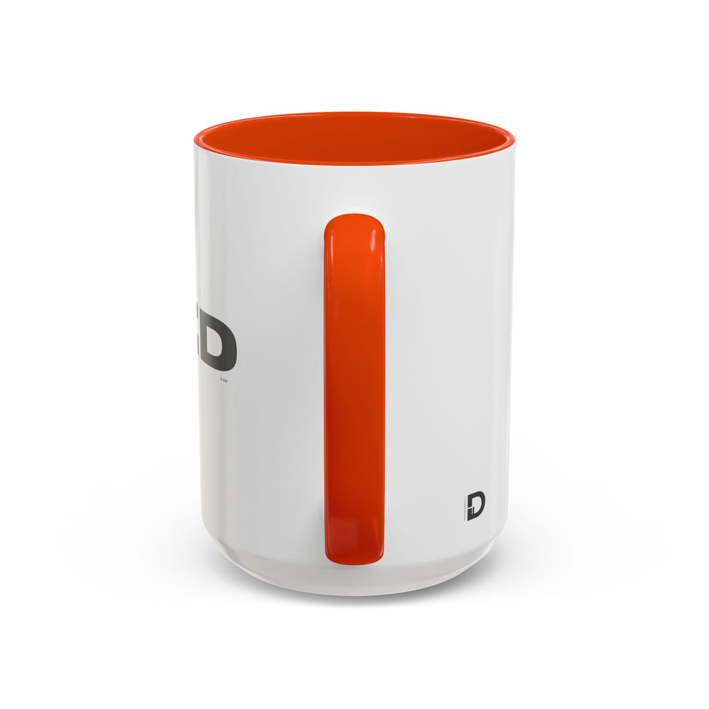 Because Band 15oz Color Accent Mug