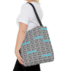 Because Band Voltage Blue Tote – Bold, Everyday Carry