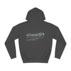 Voltage Percussion Quads Hoodie by D. Dib