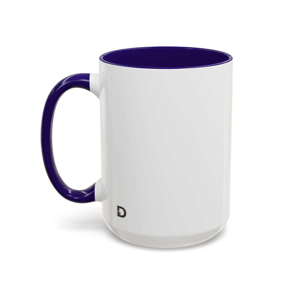 Because Band 15oz Color Accent Mug
