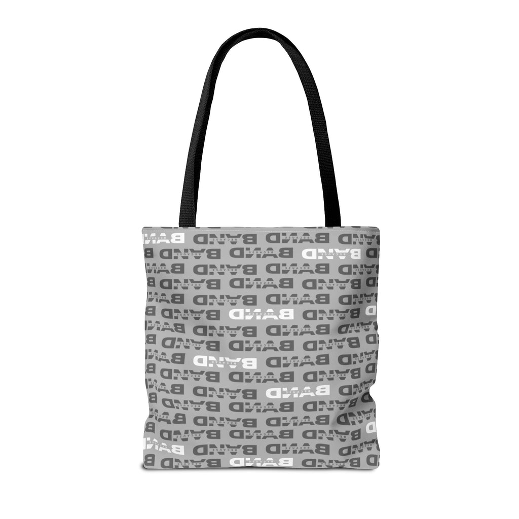 Because Band Classic White Tote – Bold, Everyday Carry
