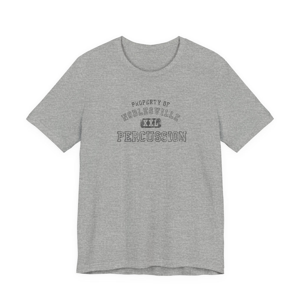 Property of Noblesville XXL Percussion Shirt | Noblesville Band Ensemble Tee | Marching Band Spirit Wear