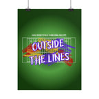 Outside The Lines Poster | 2026 Noblesville Marching Millers Classic Show Art