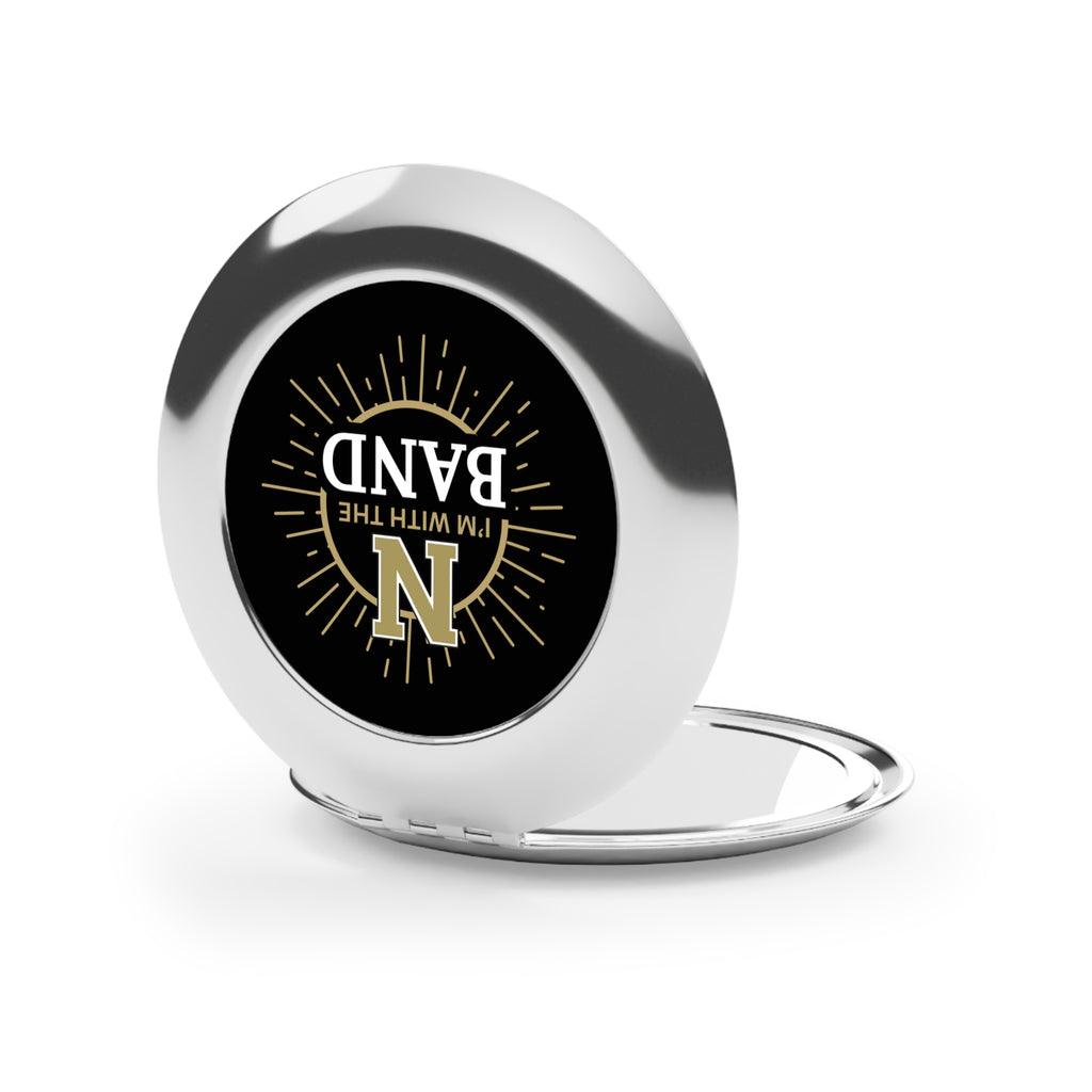 I’m With The Band Compact Travel Mirror