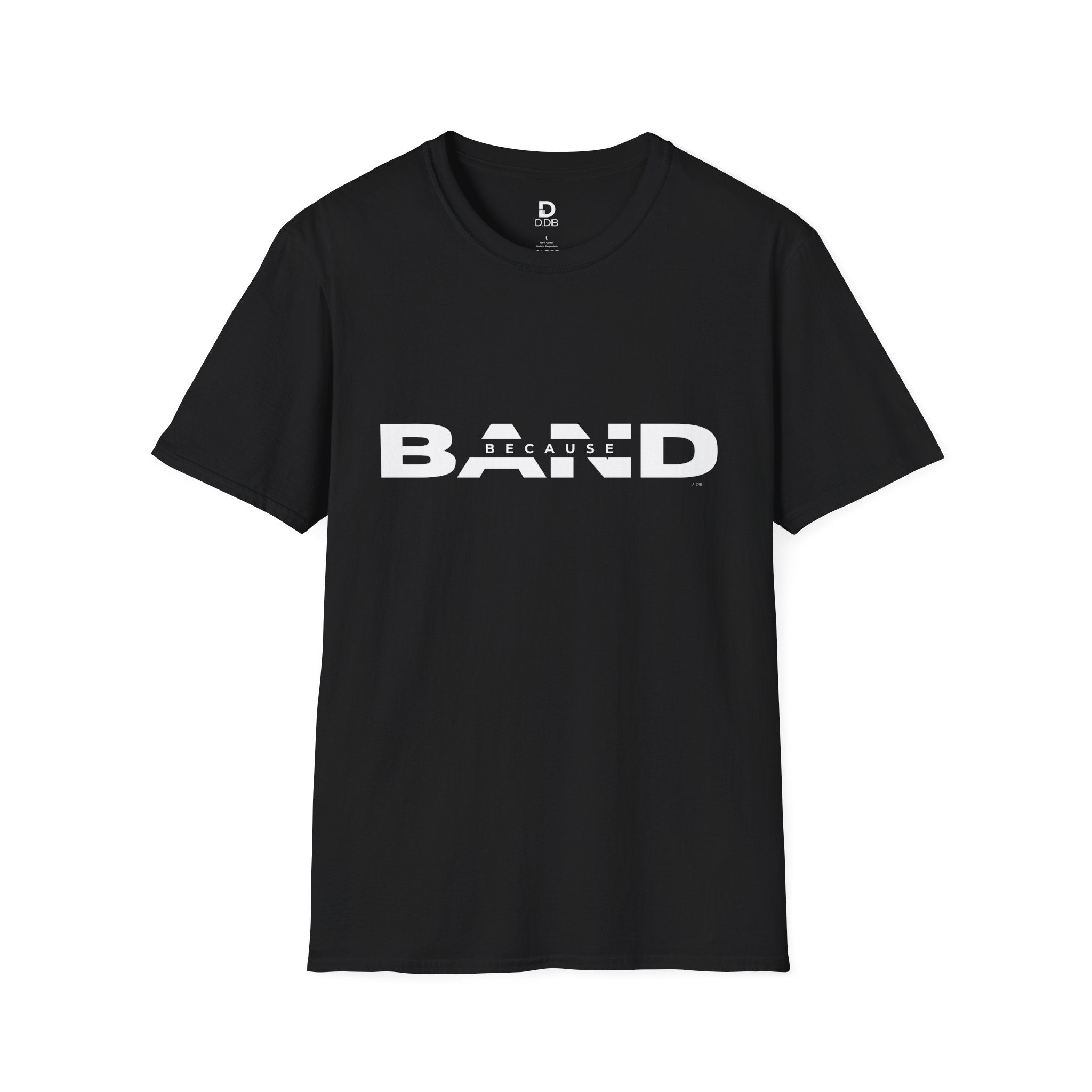 "Because Band" – Unisex Heather Softstyle Tee