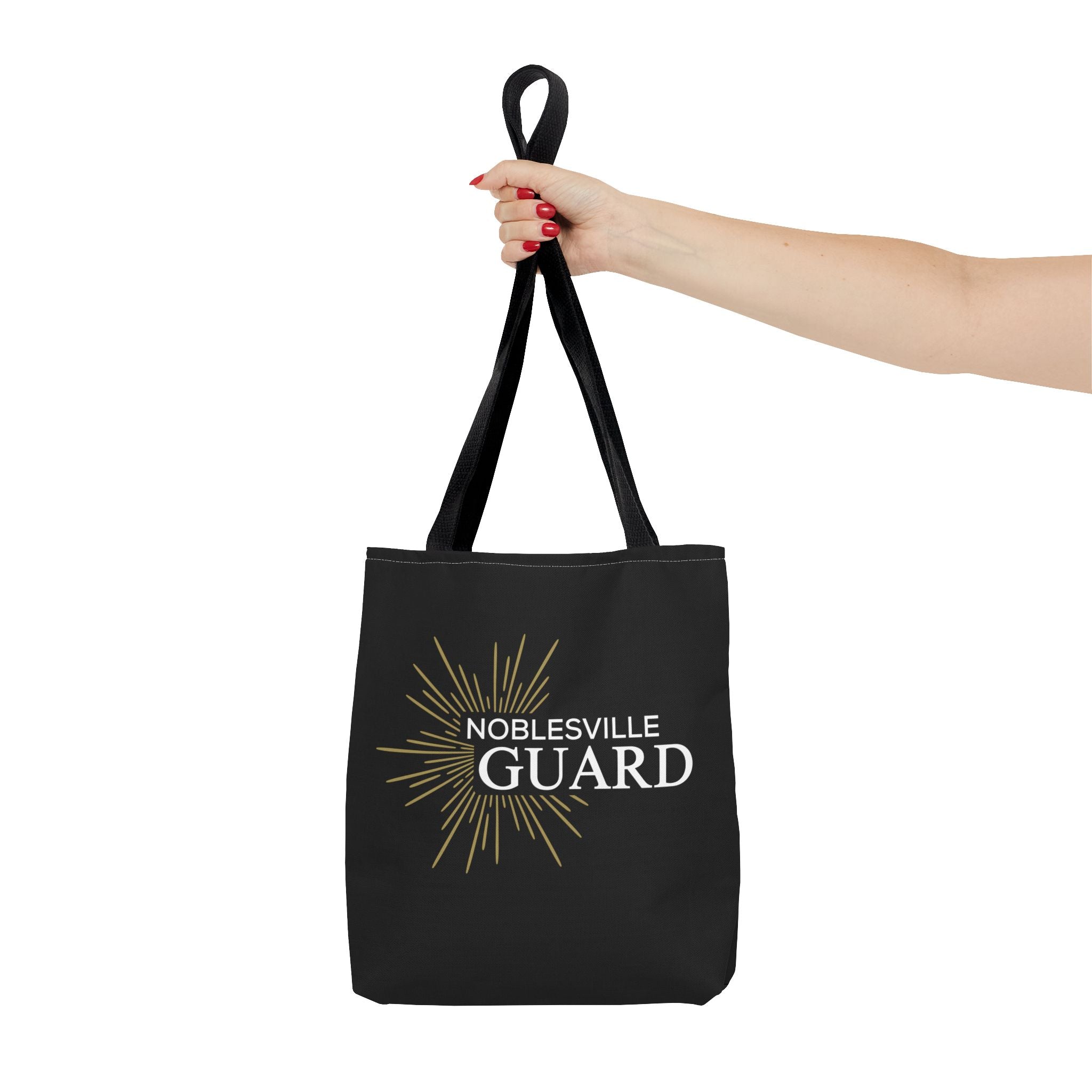 Noblesville Guard Tote Bag | Official White & Gold Logo