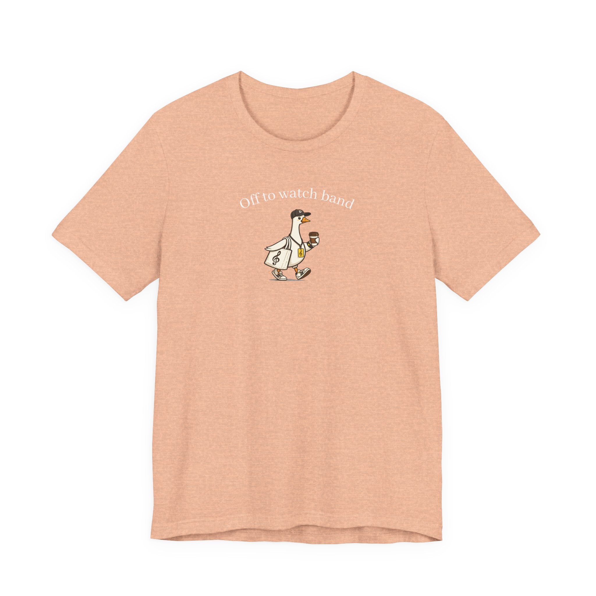Silly Goose “Off to Watch Band” T-Shirt | Marching Band Fan Tee