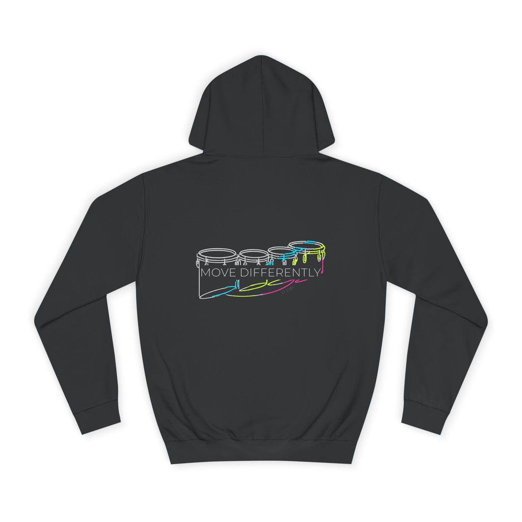 Voltage Percussion Quads Hoodie by D. Dib