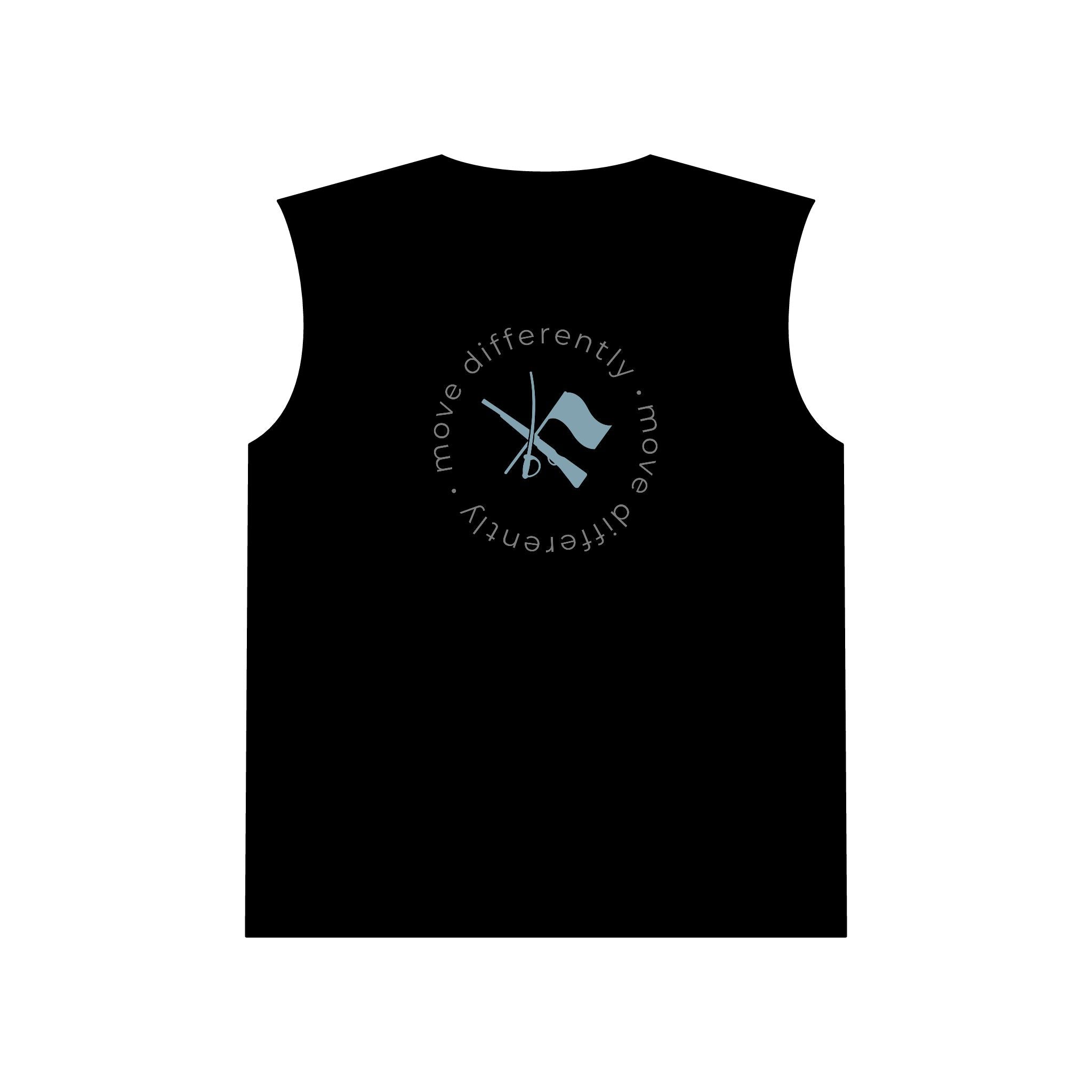 Move Differently Muscle Tank — Athletic Unisex Jersey Tank Top