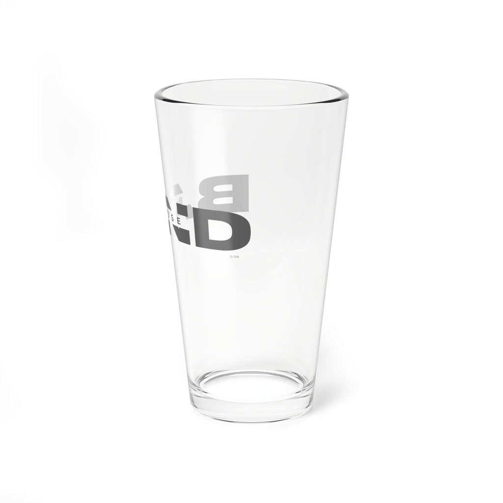 “Because Band” 16oz Drinking Glass