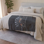Vanishing Point Cozy Throw | Noblesville Indoor Percussion Soft Fleece Blanket