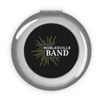 Noblesville Band Compact Mirror | Official White & Gold Logo