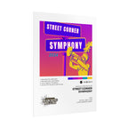 Street Corner Symphony Poster | 2024 Noblesville Marching Millers Vinyl-Style Show Art