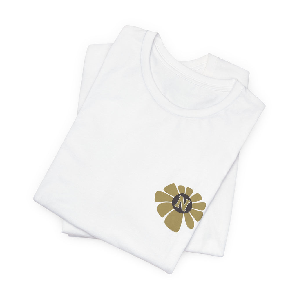 Golden Grid Collective Tee | Noblesville Marching Millers Geometric Floral Shirt