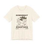 Downbeat Roasters Shirt | Music Lover Coffee Graphic Tee