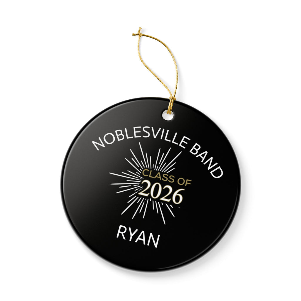 Noblesville Band Class of 2026 Custom Ceramic Ornament