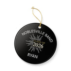 Noblesville Band Class of 2026 Custom Ceramic Ornament