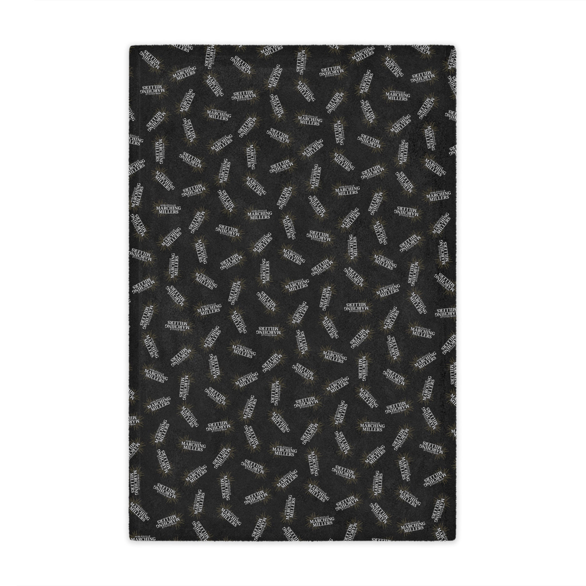 Noblesville Marching Millers Velvet Soft Blanket | All-Over Print