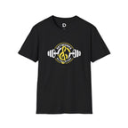Prop Crew “Setworks Elite Lifting” Yellow Logo Softstyle T-Shirt | Band Prop Crew Shirt