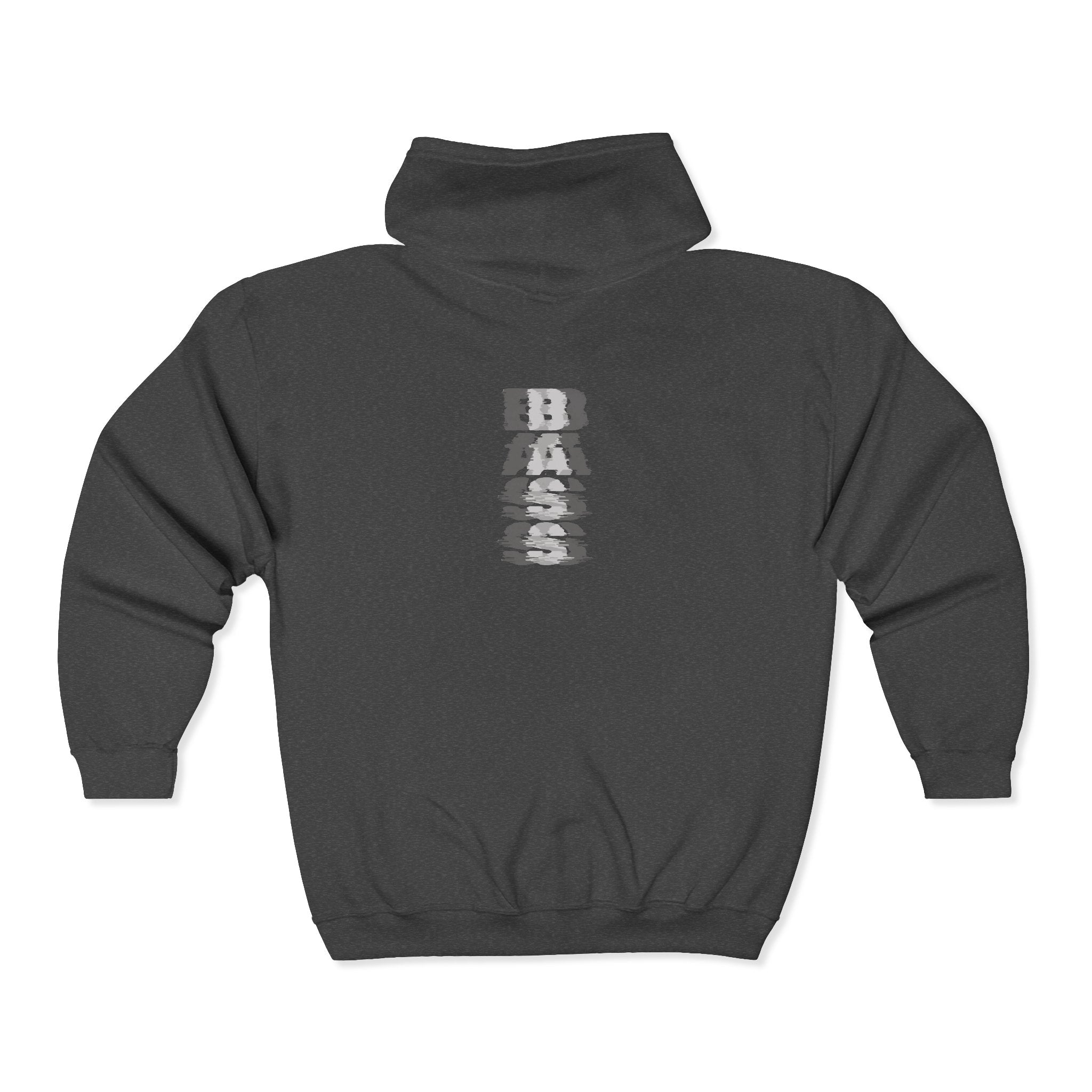 RUDEmentary Pulseline Bass Zip Hoodie — Drumline Zip-Up Sweatshirt