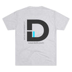 D.DIB Signature “MOVE DIFFERENTLY” Tee – Voltage Blue