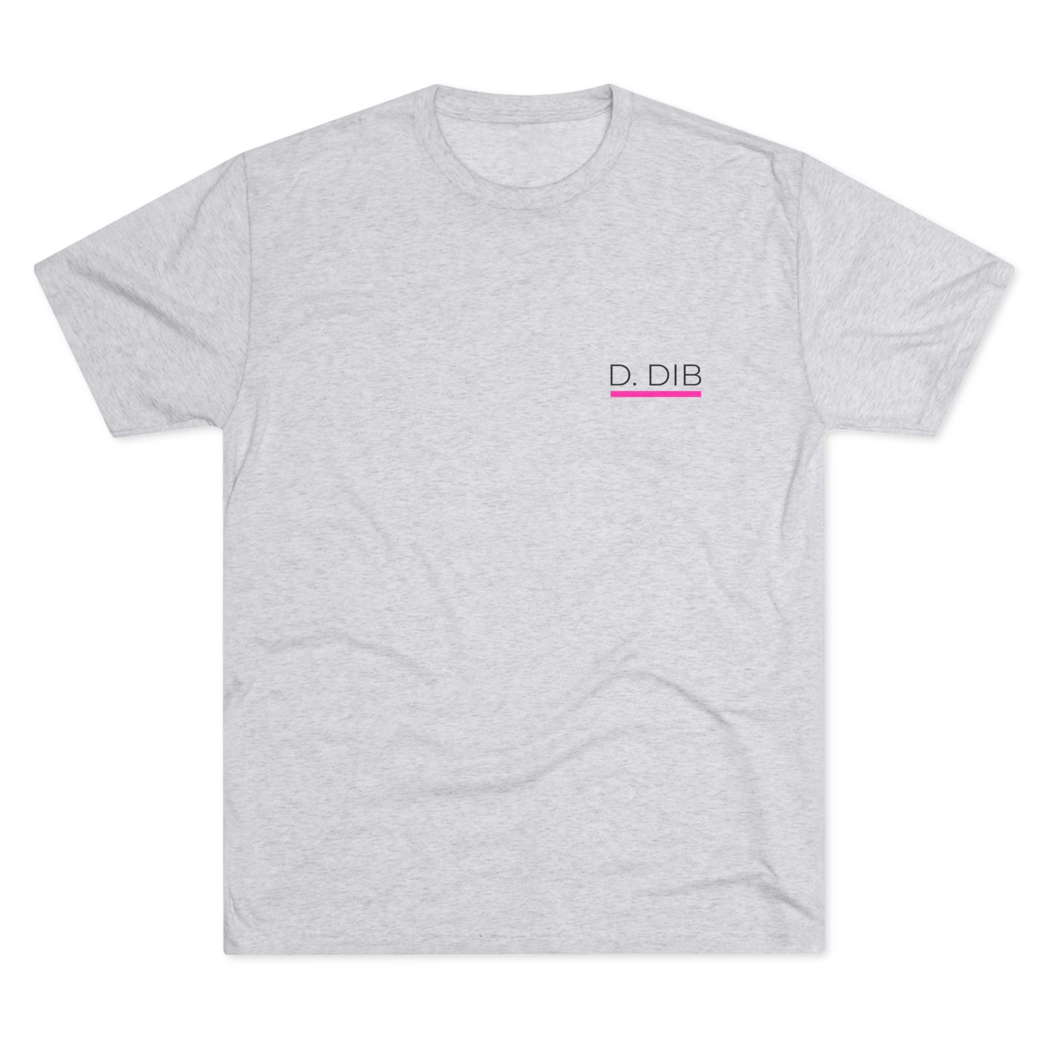 D.DIB Signature “MOVE DIFFERENTLY” Tee – Voltage Pink