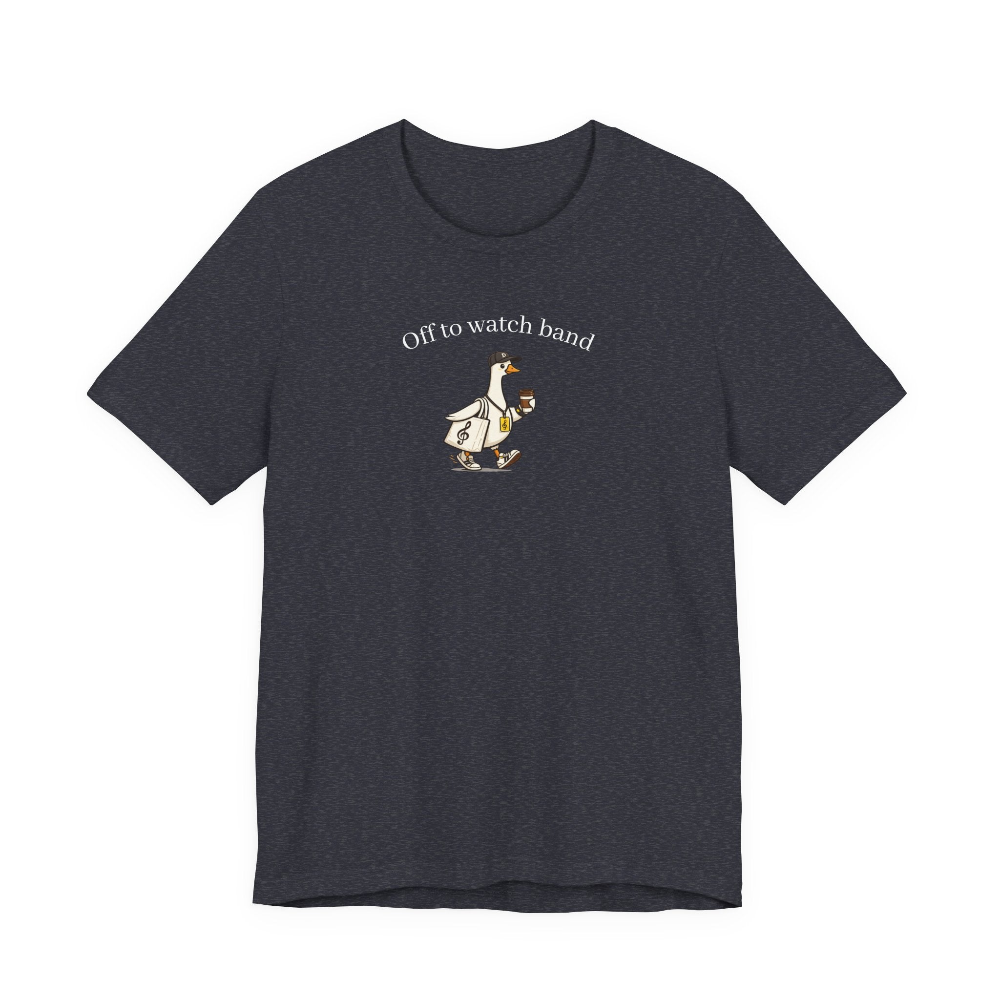 Silly Goose “Off to Watch Band” T-Shirt | Marching Band Fan Tee