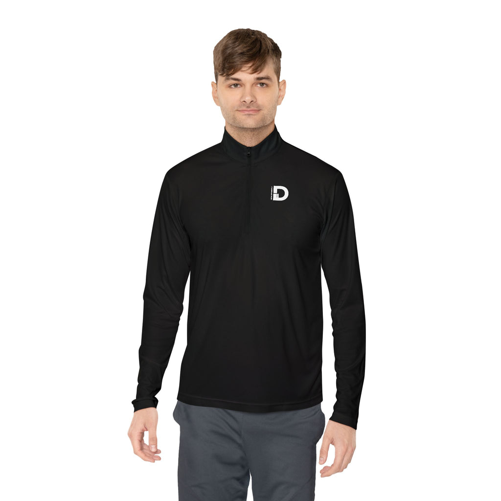 Custom Guard Quarter Zip Pullover | School Name Personalized Performance Layer