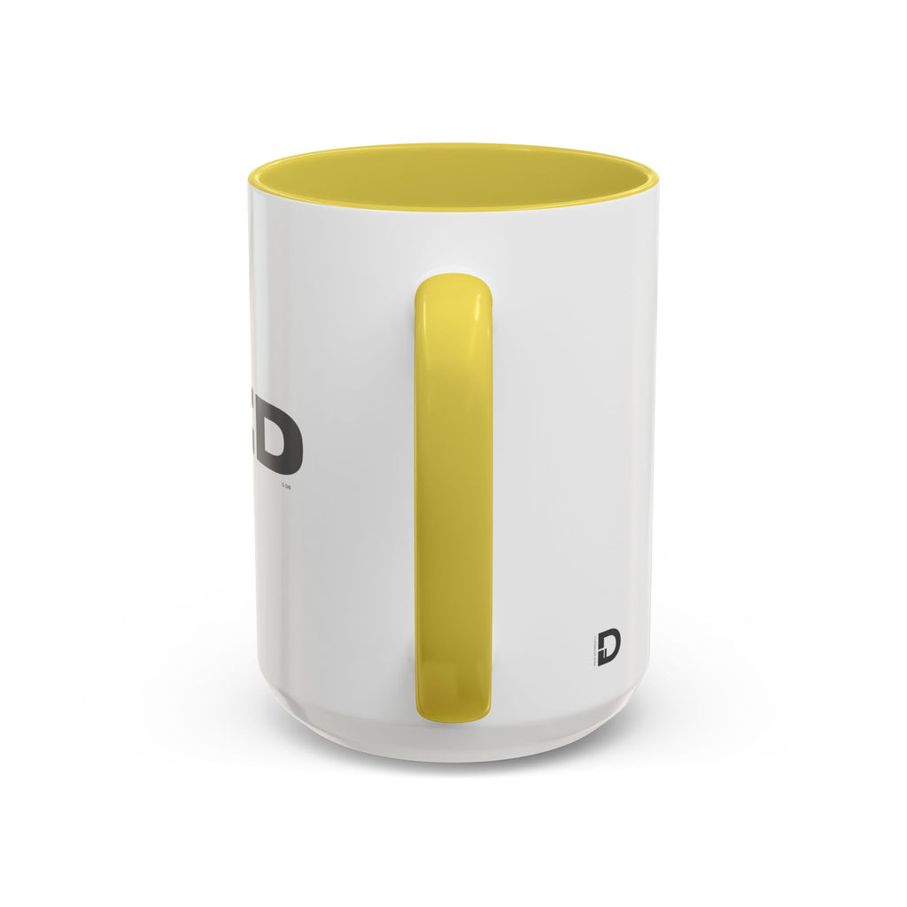 Because Band 15oz Color Accent Mug