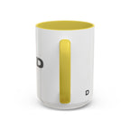 Because Band 15oz Color Accent Mug