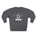 Cozy Unisex Crewneck Sweatshirt with Vintage D. Dib Logo