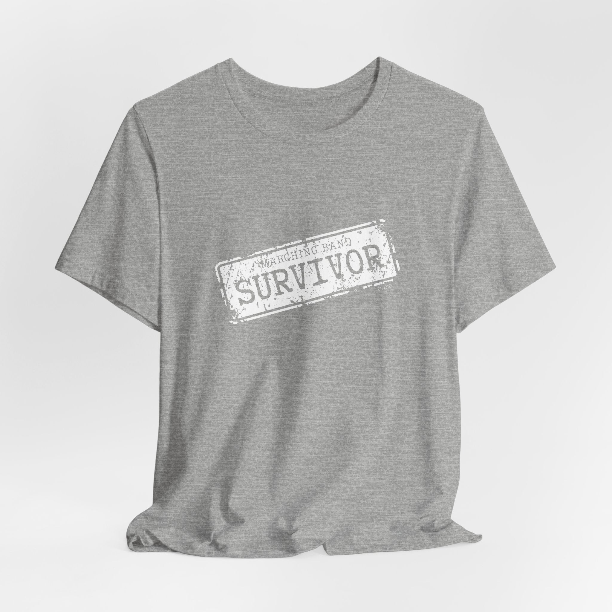 Marching Band Survivor Senior Tee | Class of 2026 Graduation Shirt