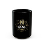 I’m With The Band Black Mug