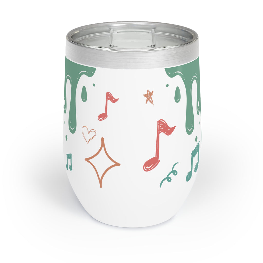 Band Moms Club Wine Tumbler 12oz | Funny Band Mom Gift | Marching Band Mom Cup