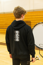 RUDEmentary Pulseline Bass Zip Hoodie — Drumline Zip-Up Sweatshirt