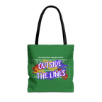 2026 Noblesville Marching Millers “Outside the Lines” Personalized Tote Bag | 16" × 16"