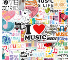 Music Stickers Bundle 6 for $5