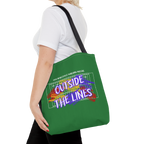 2026 Noblesville Marching Millers “Outside the Lines” Personalized Tote Bag | 16" × 16"